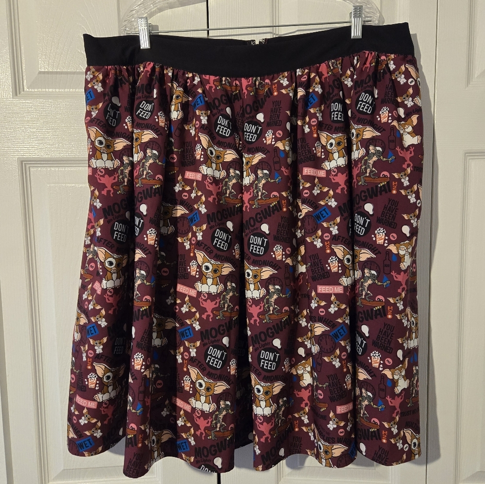 Unique Vintage Gremlins Skirt